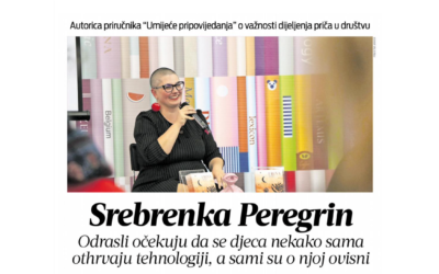 Srebrenka Peregrin o važnosti dijeljenja priča u društvu